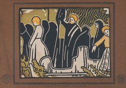 Körösfői Kriesch Aladár (1863-1920): Falusi temetés.