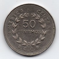 Costa Rica 50 centimos, 1978