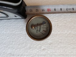 Régi szegedi réz nyomásmérő óra