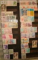 Kb 130 darab yugoszláv bélyeg tito stb   válogatások stb tétel 1 forintról KIÁRUSÍTÁS