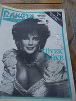 Rakéta regényújság 1989.évből   6-19 , 21-24.heti számok ,18 db újság