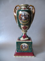 Gyönyörű, antik kandalló váza (28 cm)
