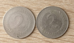 2 Forint 1950,1952 BP.
