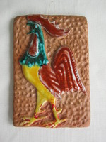 Rooster retro ceramic wall image
