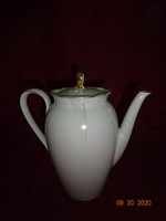 Seltmann Bavarian German porcelain teapot, height 21 cm. He has!