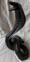 Kobra szobor (műgyanta) - 30 cm