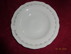 German porcelain deep plate, extra deep, diameter 24.5 cm. He has!