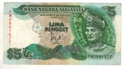 5 ringgit 1991 Malaysia