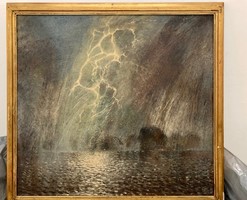 László Patay - lightning