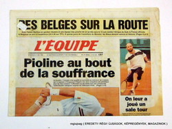 1998 május 27  /  L'ÉQUIPE  /  regiujsag (EREDETI Külföldi újságok) Ssz.:  12393