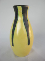 Zsűrizett iparművész kerámia retro váza