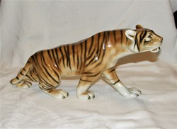 Nagyméretű Tigris Royal Dux 35 cm