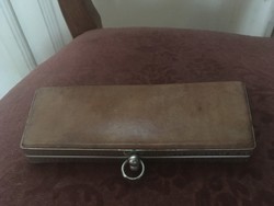 Fabulous leather glasses case from the 1950s