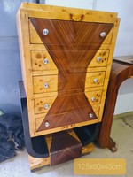 Art deco chest of 5 drawers