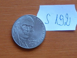 USA 5 CENT 2014 D (Denver Mint) LIBERTY, JEFFERSON  S192