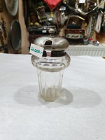 Old Silver-Handled Spice Container