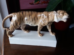 Friedrich goldscheider ceramic tiger!