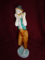 Figurative statue from Bodrogkeresztúr, boy playing the flute, 24 cm high. There are! Nice ones.
