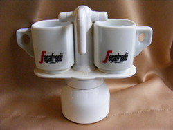 Mini eszpresszó kávéfőző 2 db Segafredo csészével