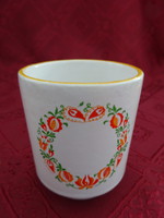 Bodrogkeresztúr porcelain cup, height 7 cm. He has!