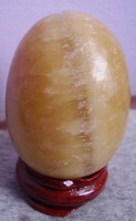 Természetes kalcit tojás