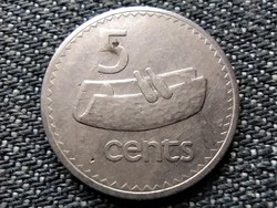Fidzsi-szigetek II. Erzsébet dob 5 cent 1969 (id36703)
