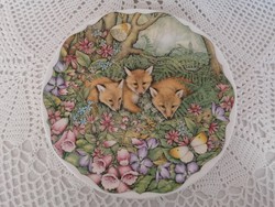 Royal Albert "Foxes in the summer glade", tányér