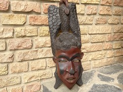 Afrikai faragott maszk 65cm