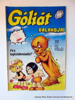 1987 ?  /  Góliát  /  Régi KÉPREGÉNYEK Szs.:  15206