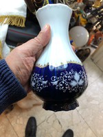 Zsolnay porcelán Pompadúr váza 17 cm magas, hibátlan darab