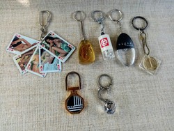 Retro key chain collection in one. 7 pcs