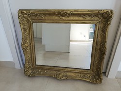 Barokk képkeret tükörrel
