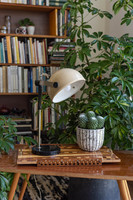 Retro íróasztali lámpa - állítható 50-es évek stílusát idéző midcentury modern design lámpa