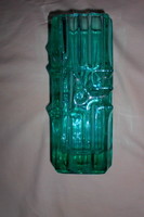  Vladislav Urban Retro  üveg váza 1960-as évek  20 cm