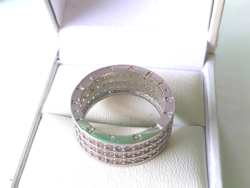 Bvlgari ezüst gyűrű