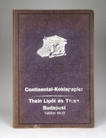 1C330 Antik Thein Lipót Continental irattartó mappa régi papírírószer