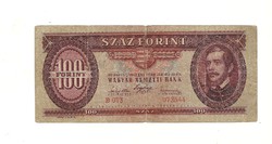 1947 száz 100 forint kossuth címeres  pénzjegy papírpénz bankjegy KIÁRUSÍTÁS 1 forint