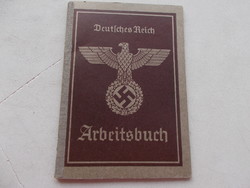 WW2,Német munka könyv