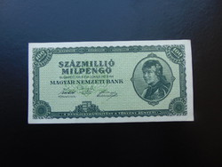 100 millió milpengő 1946  Szép ropogós bankjegy !    03
