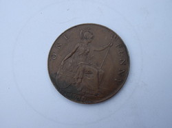 Angol 1 penny 1910