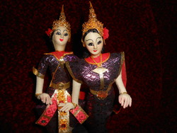 Thai baby couple, beautifully crafted, collection of matches.