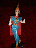 Thai doll, beautifully crafted, collection of matching pieces.