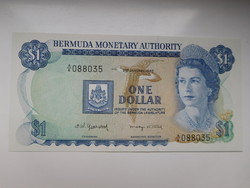 Bermuda 1 dollár 1982 UNC Ritka!