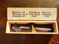 HOLLÓHÁZI OLD FRENCH WINE THERMOMETER