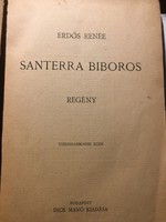 Erdös Renée: Santerra Biboros / aláirt