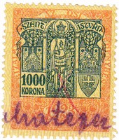 Magyarország 1000 korona illtékbélyeg 1923