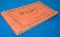 Antique, Paris landmarks on postcards
