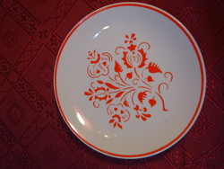Hollóház porcelain, hand-painted mini wall plate, diameter 15 cm. He has!
