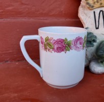 Beautiful rare drasche rosy floral mug with nostalgia, collectible beauty