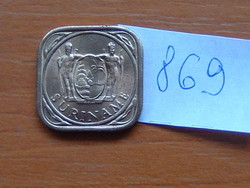 SURINAME 5 CENT 1966 HAL Pénzverde: Utrecht Coin alignment # 869